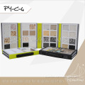 PY-C-4-- Custom cover and White Grid Stone Sample Binder